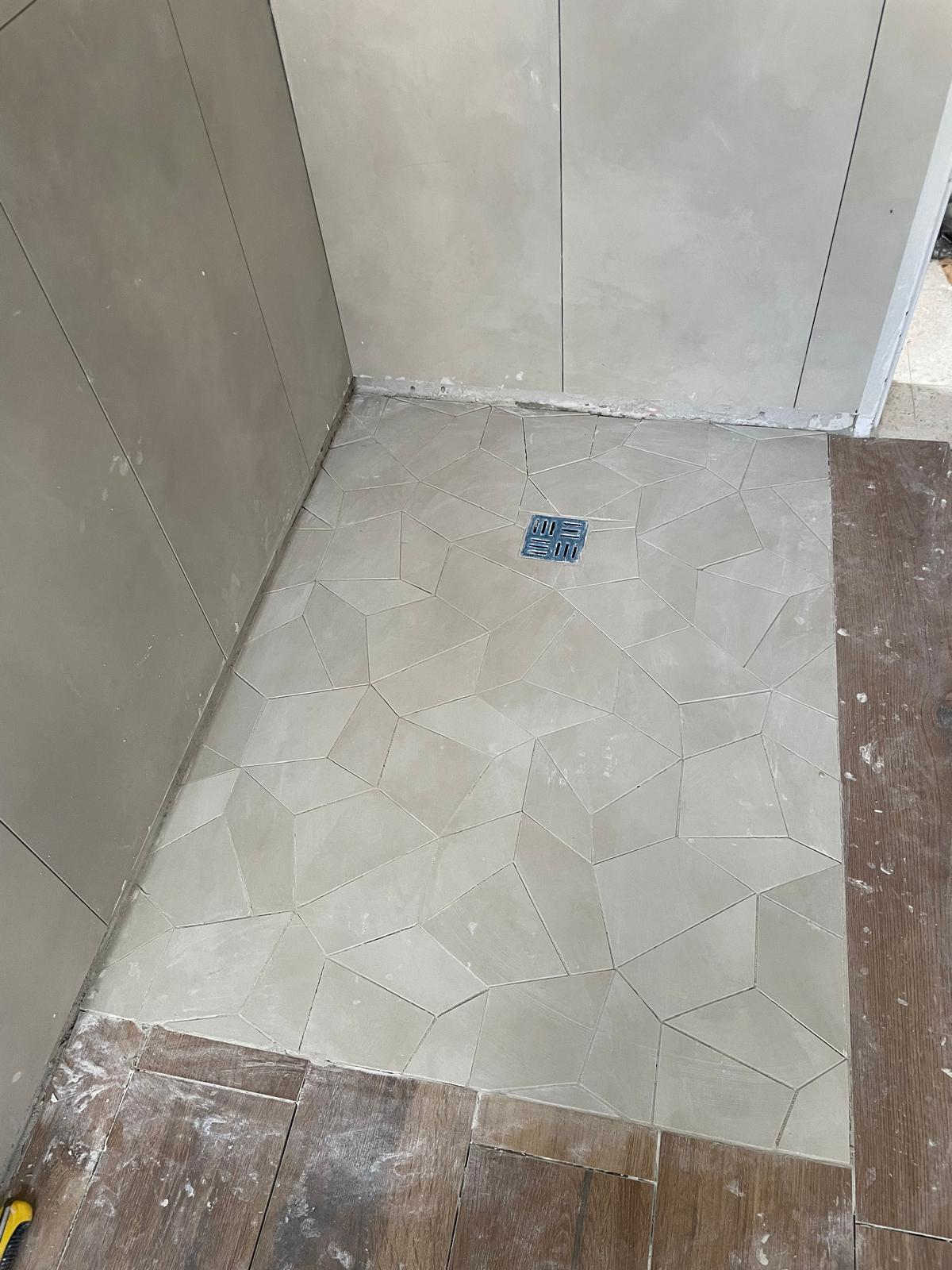 Chantier de rénovation de salle de bain - Techniques de construction